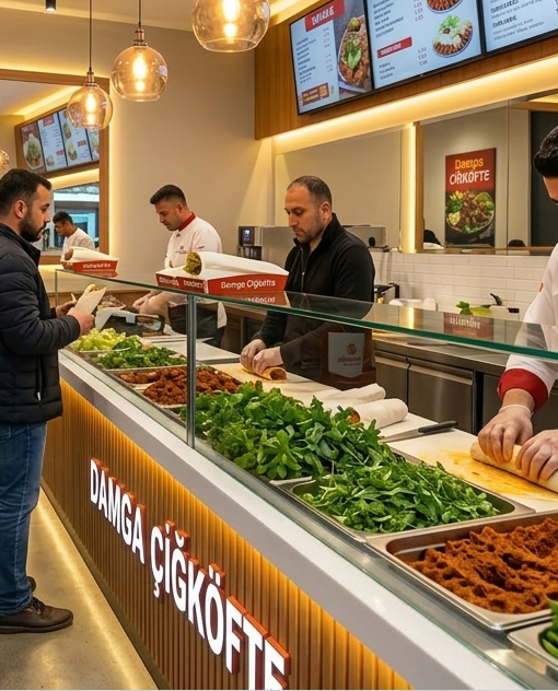 Damga Çiğköfte Dükkanı Açmak